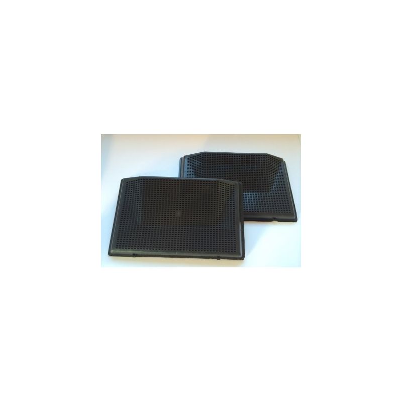 2 FILTRES A CHARBONS SCHOLTES ARISTON TYPE37 28.5X17.5CM