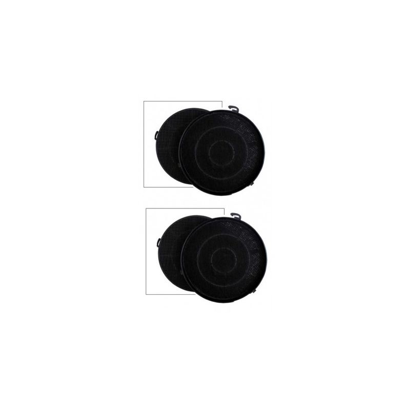 LOT DE 2 FILTRES A CHARBON AIRLUX CR2000 DIAMETRE 212MM