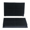 LOT DE 2 FILTRES CHARBON HOTTE ESPACE ORIENT ROBLIN 5403002