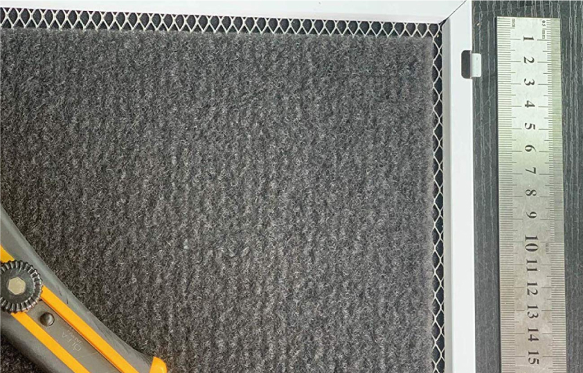 Mesure filtre métallique