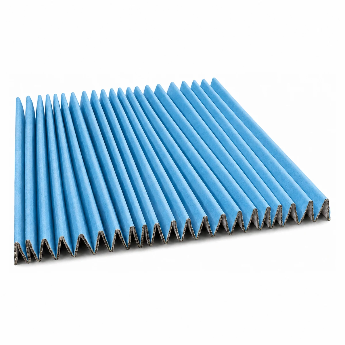 Azur PM FC115 – Filtre charbon plissé 26,6 cm, 22 plis – média traité antibactérien
