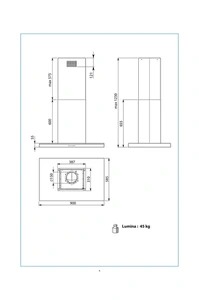 Hotte Falmec LUMINA1430